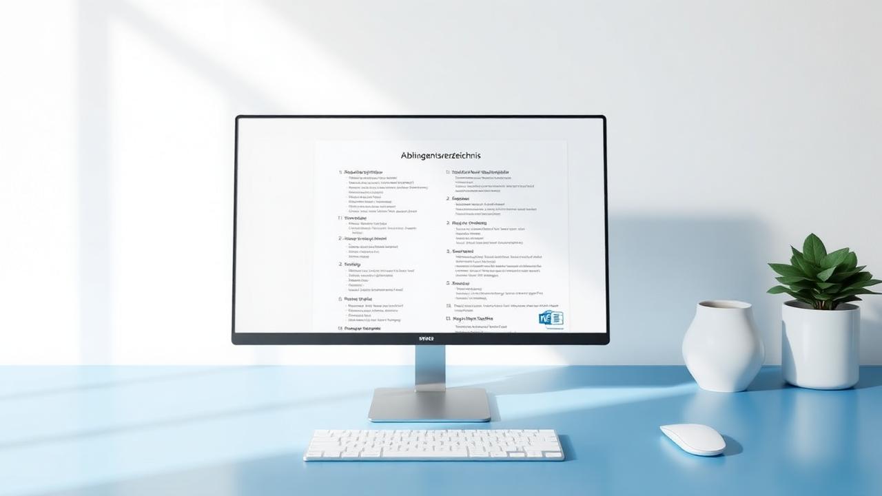 Abbildungsverzeichnis in Word erstellen – so geht's
